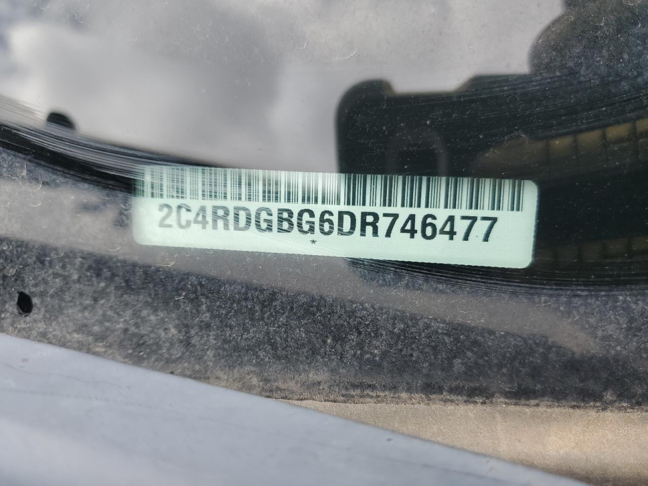 2013 Dodge Grand Caravan Se VIN: 2C4RDGBG6DR746477 Lot: 52317465