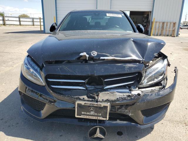  MERCEDES-BENZ C-CLASS 2018 Чорний