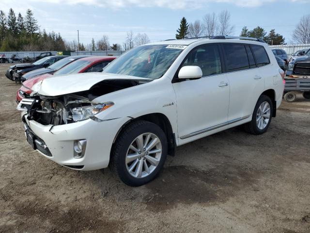 2012 TOYOTA HIGHLANDER HYBRID LIMITED for sale at Copart ON - TORONTO