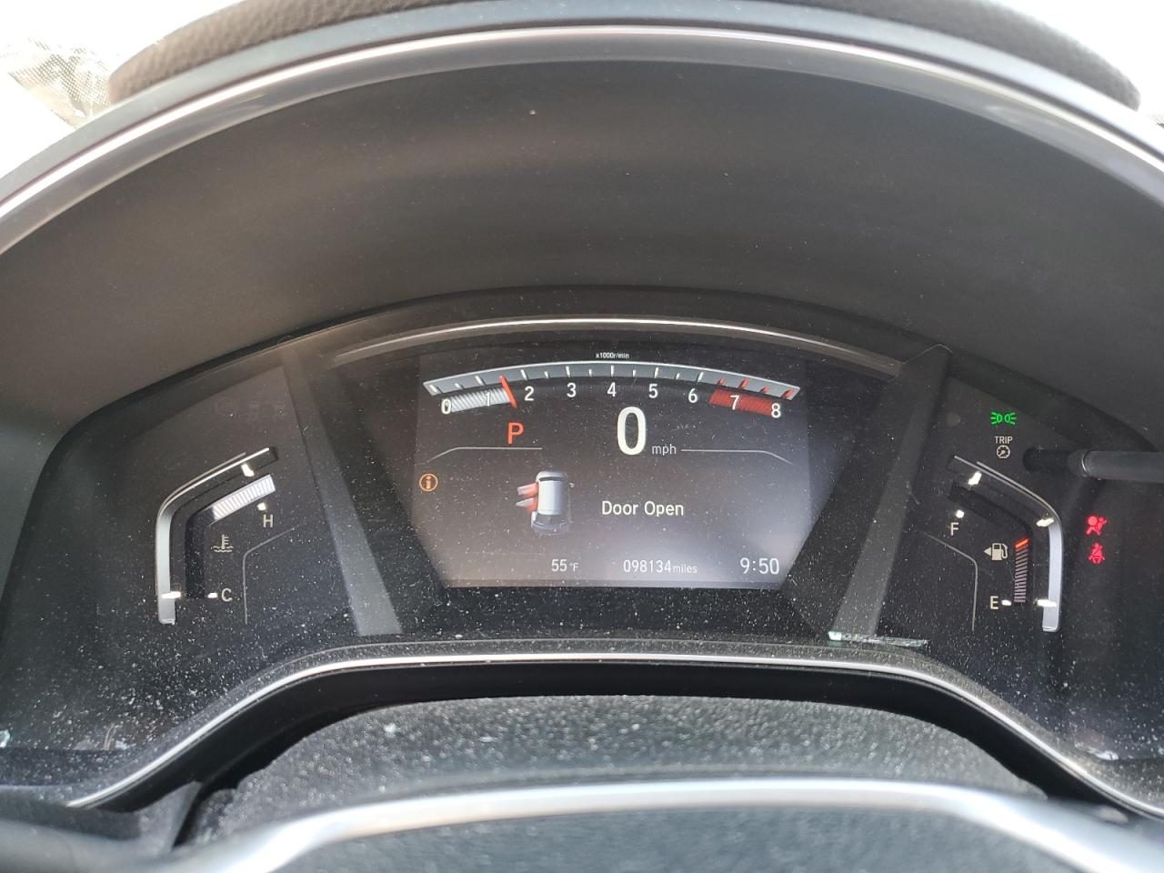 JHLRW2H95KX022822 HONDA CRV 2019