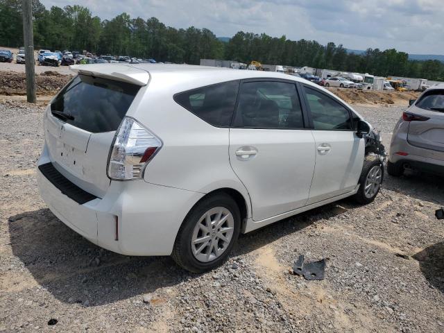 Crossovers TOYOTA PRIUS 2014 White