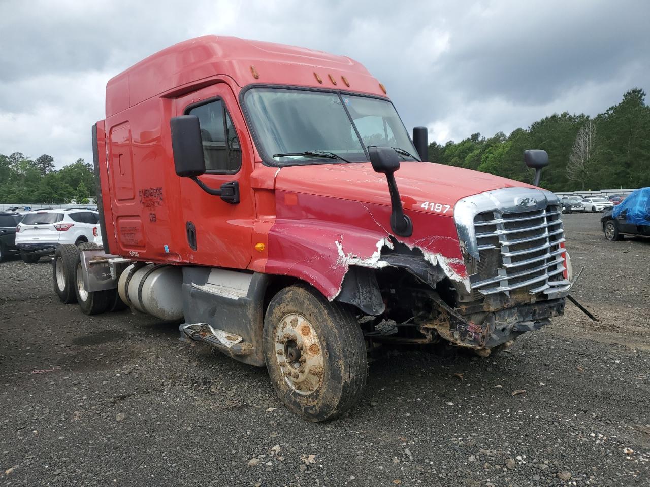2015 Freightliner Cascadia Semi Truck de vânzare în Lufkin, TX - All Over