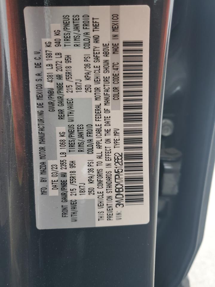 2023 Mazda Cx-30 Preferred VIN: 3MVDMBCM7PM512652 Lot: 51955405