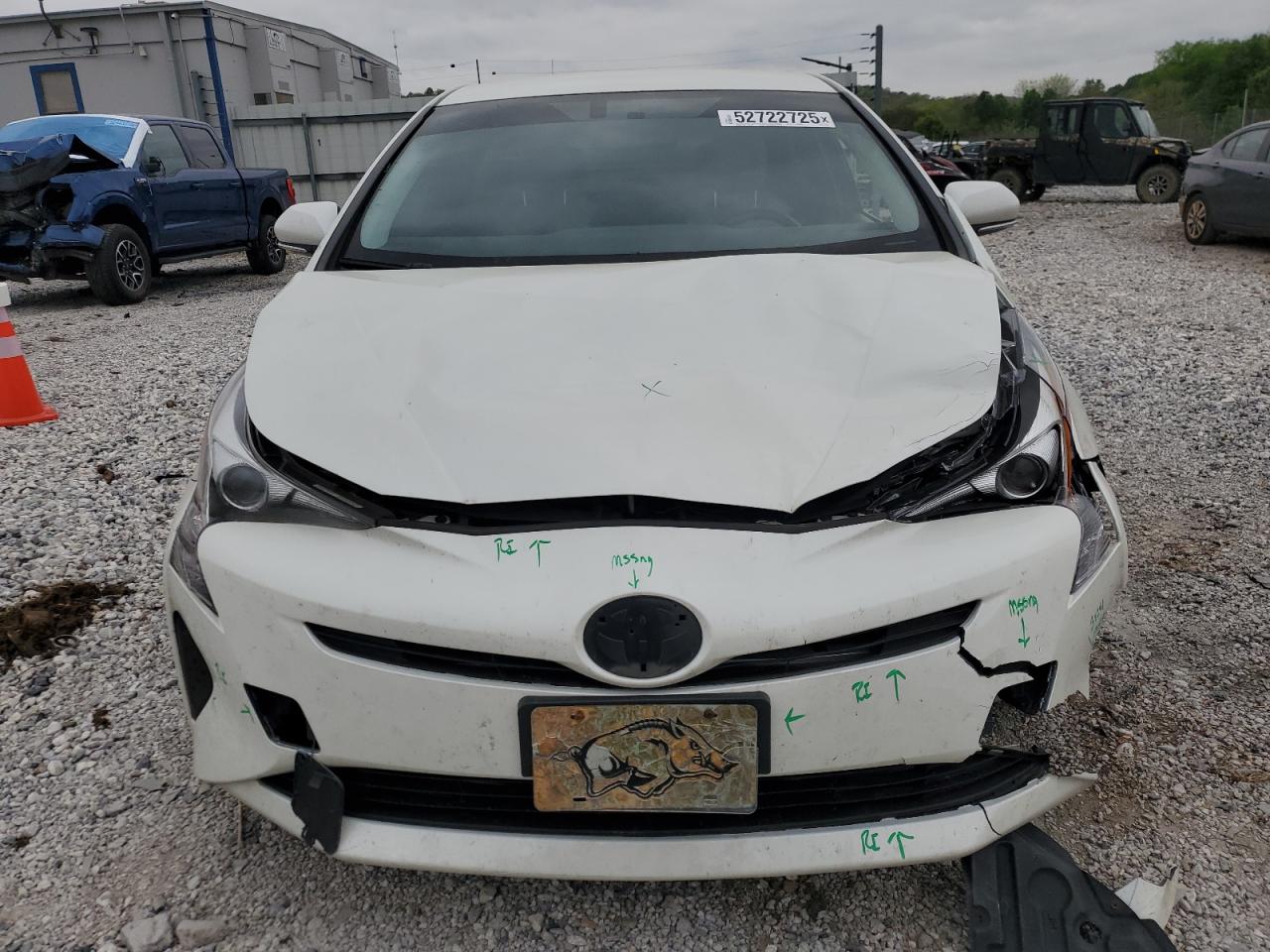 JTDKARFU8G3011499 TOYOTA PRIUS 2016