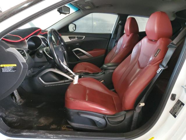 Coupet HYUNDAI VELOSTER 2015 Biały