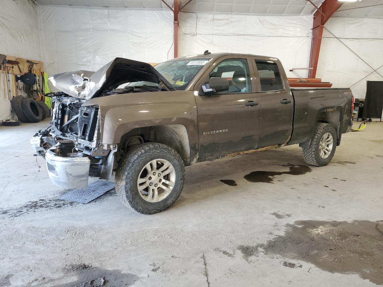 2014 Chevrolet Silverado K1500 Lt за продажба в Center Rutland, VT - Front End