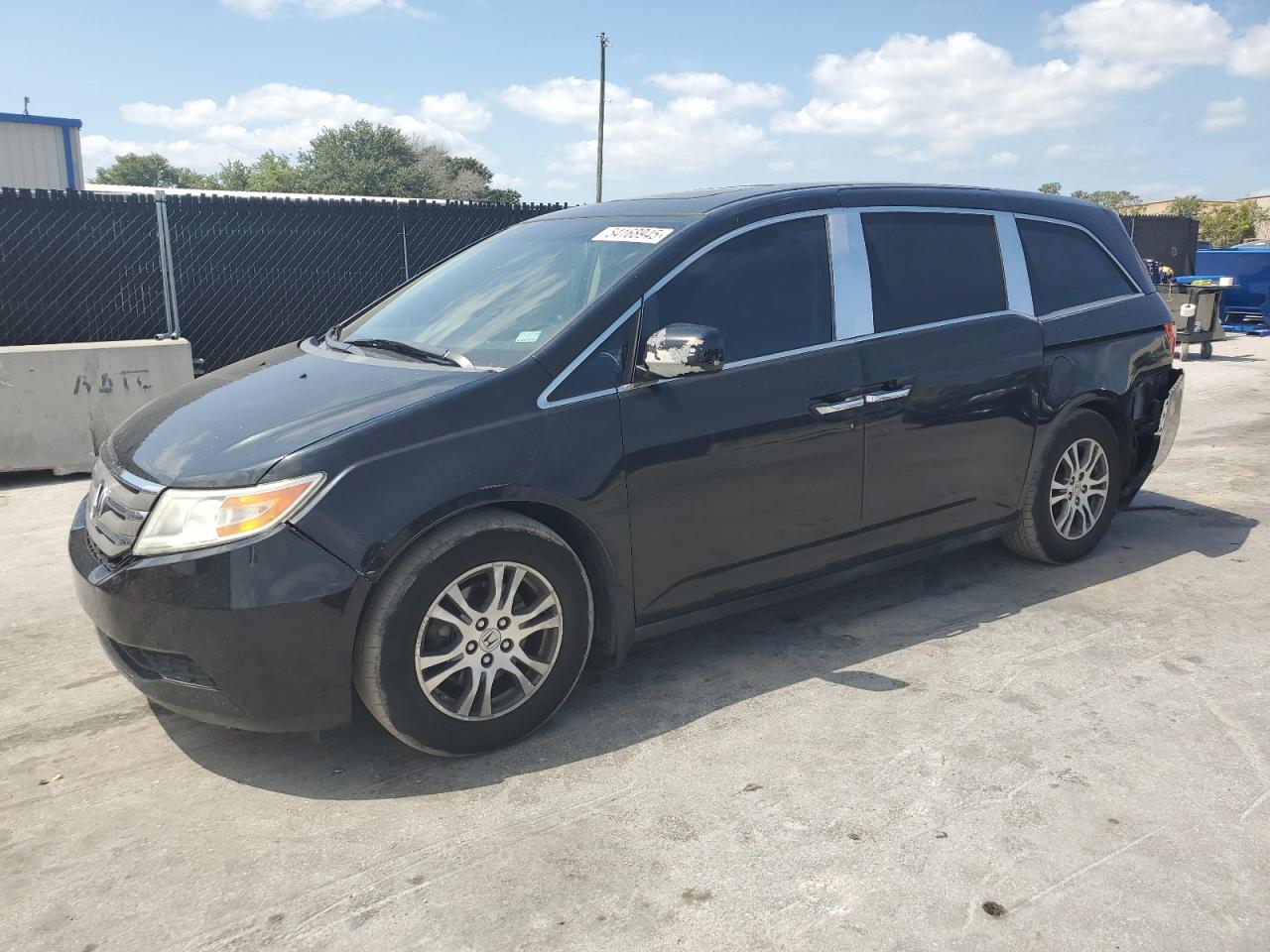 2012 Honda Odyssey Exl იყიდება Orlando-ში, FL - Rear End