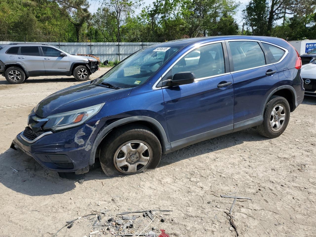 2015 Honda Cr-V Lx for Sale in Hampton, VA - Front End