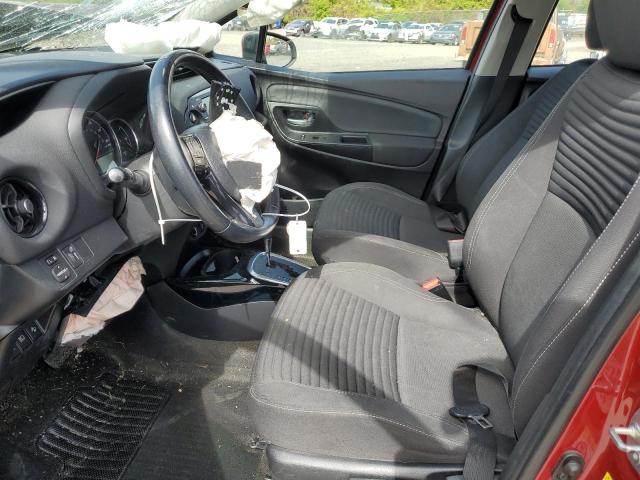 TOYOTA YARIS 2018 Burgundy