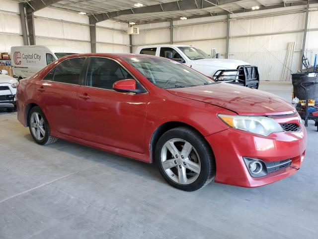  TOYOTA CAMRY 2013 Red