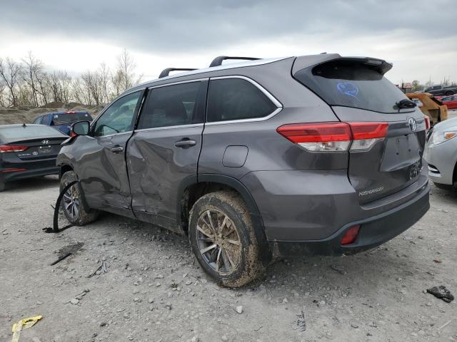  TOYOTA HIGHLANDER 2017 Szary