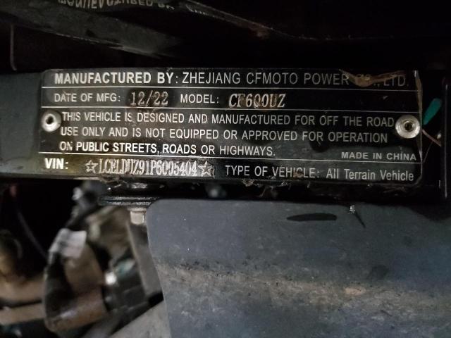 2023 CF MOTO UFORCE 600
