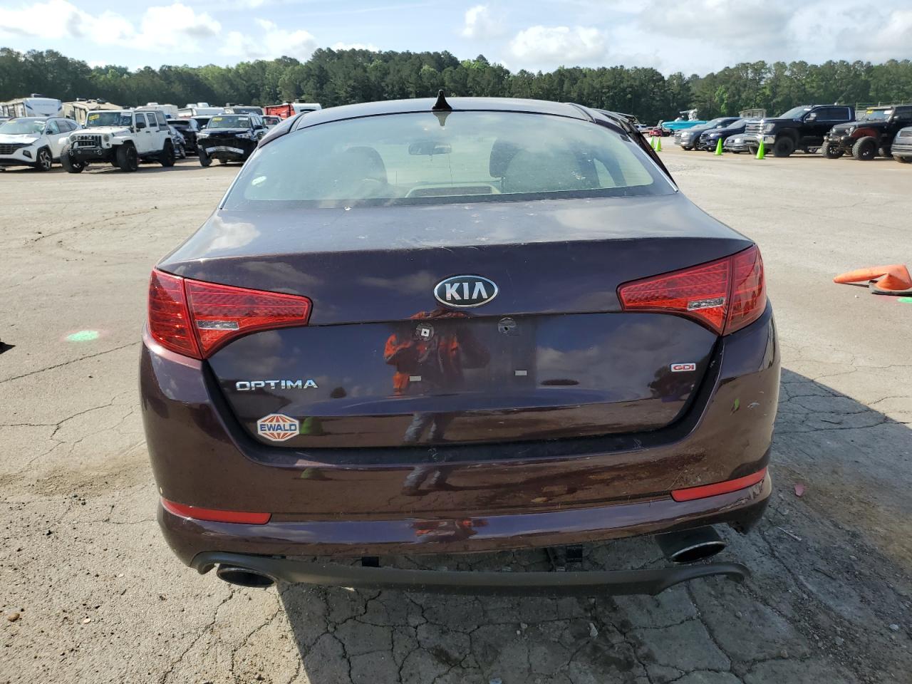 2013 Kia Optima Lx VIN: 5XXGM4A79DG240447 Lot: 54852455