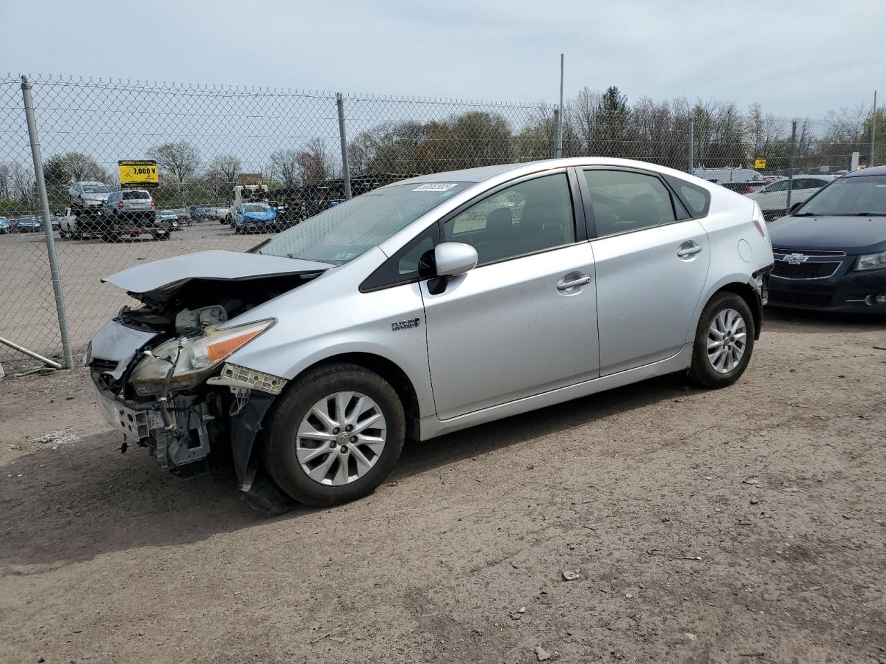 2012 Toyota Prius Plug-In იყიდება Chalfont-ში, PA - Front End