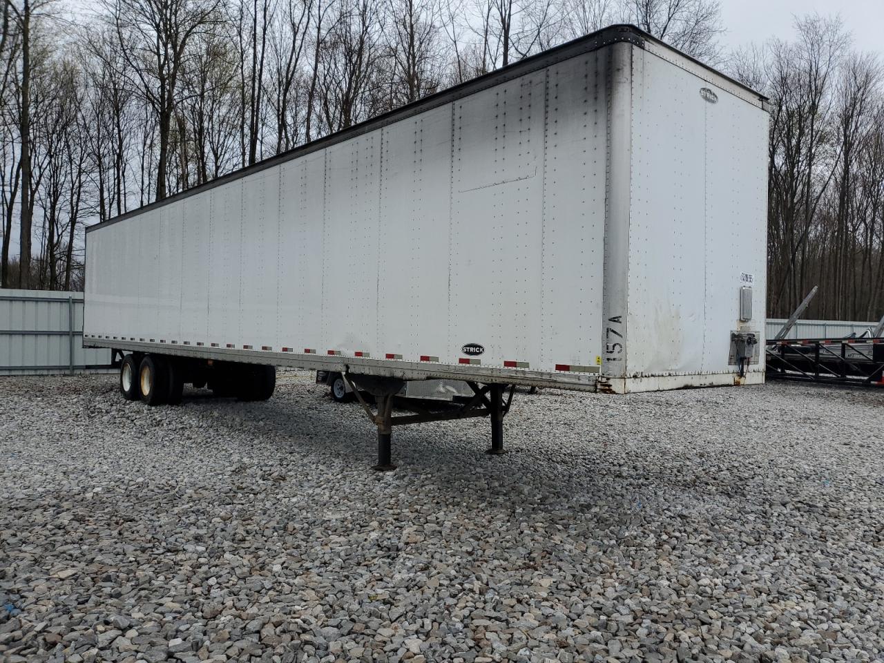 2013 Strick Dry Van Trailer for Sale in Barberton, OH - Front End
