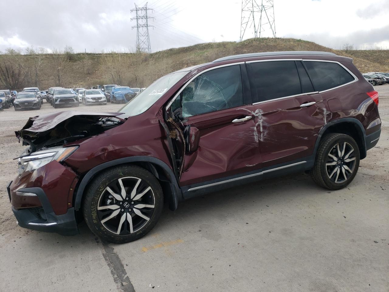 2019 Honda Pilot Elite na sprzedaż w Littleton, CO - All Over