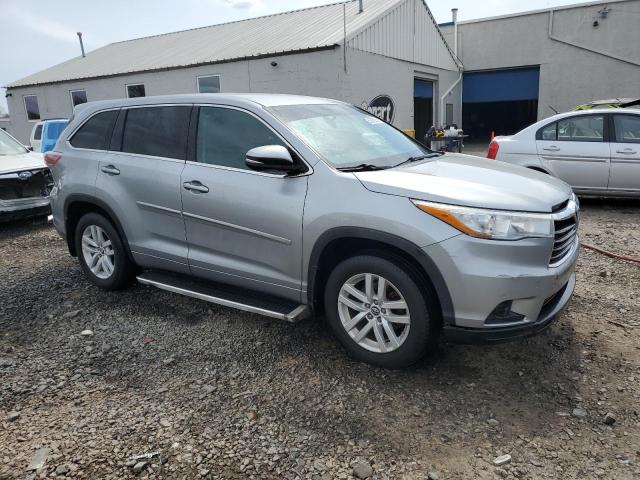  TOYOTA HIGHLANDER 2016 Srebrny