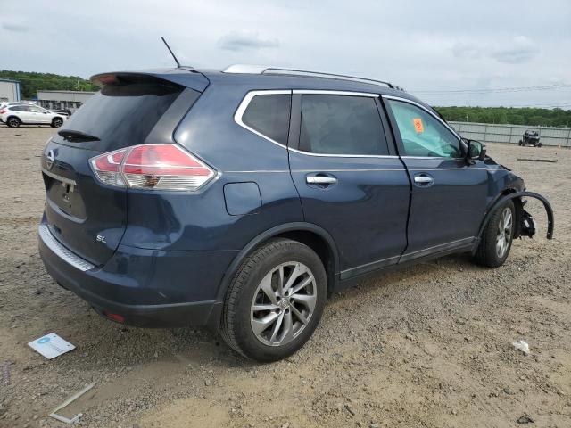 NISSAN ROGUE 2015 Granatowy