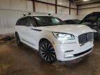 2021 Lincoln Aviator Black Label Grand Touring de vânzare în Lansing, MI - Front End