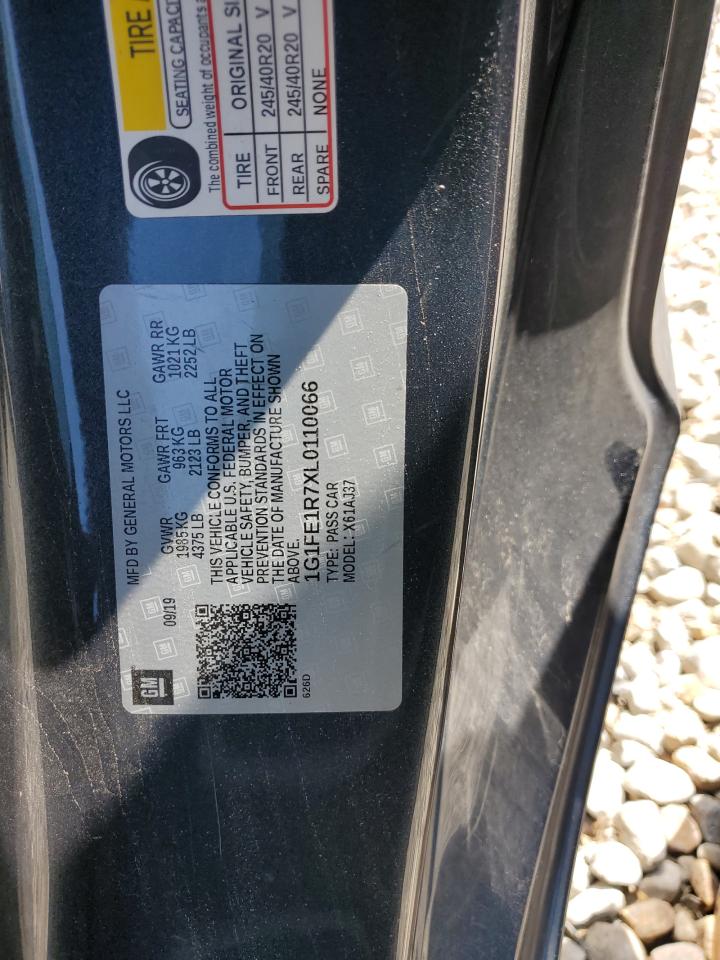 1G1FE1R7XL0110066 CHEVROLET CAMARO 2020