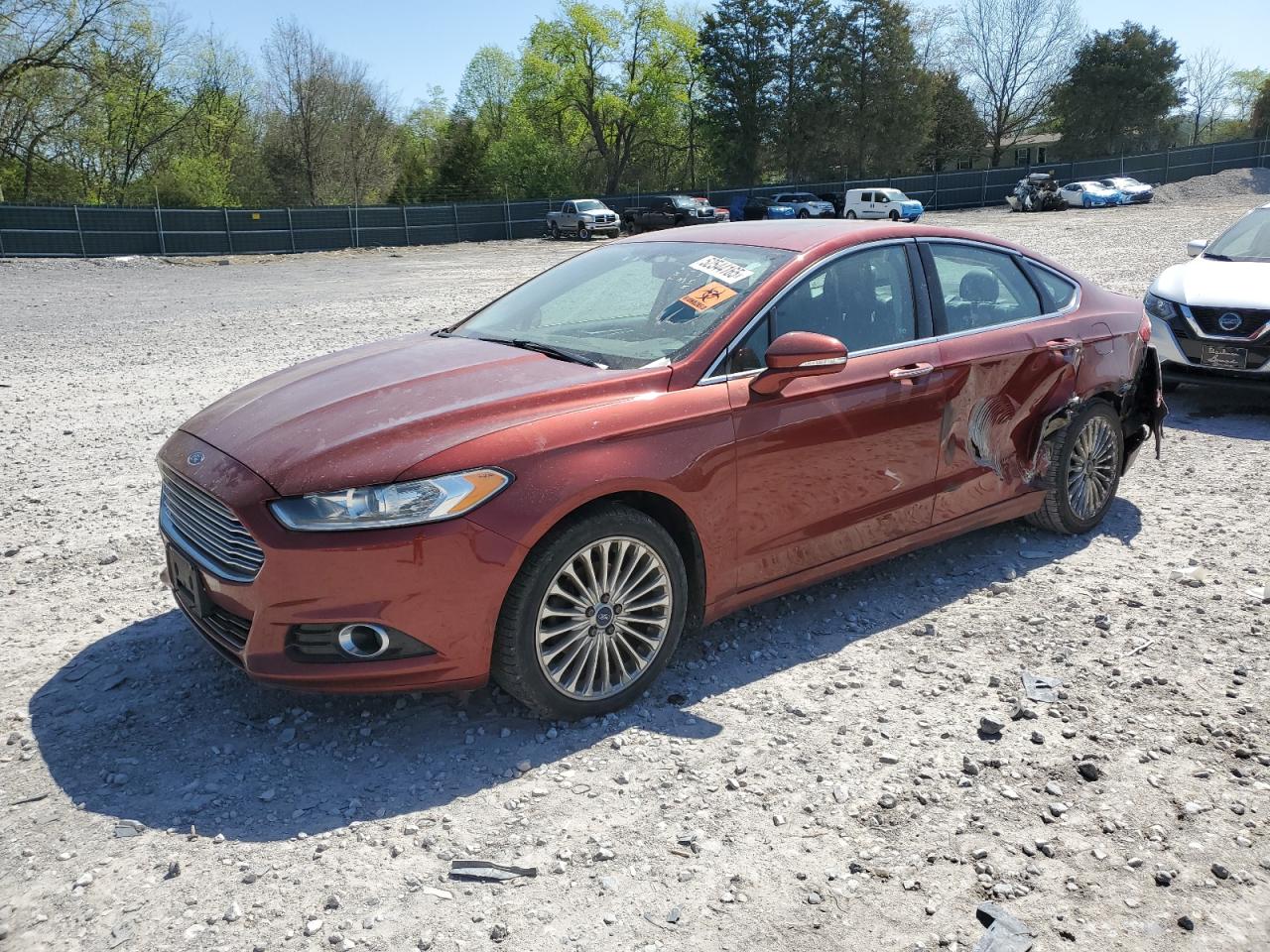 2014 Ford Fusion Titanium للبيع في Madisonville، TN - Side