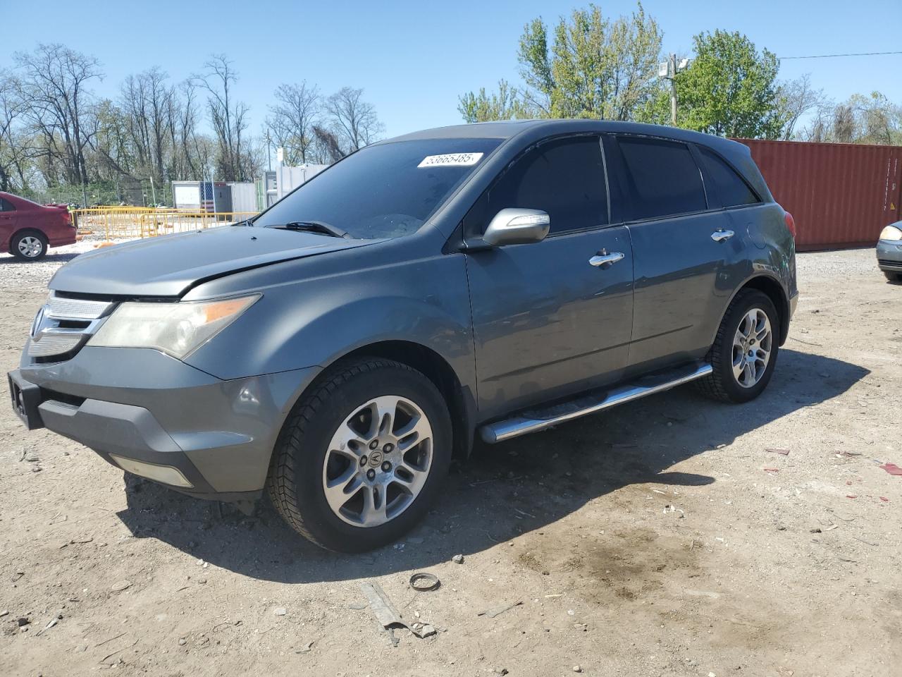 2008 Acura Mdx Technology იყიდება Baltimore-ში, MD - Side