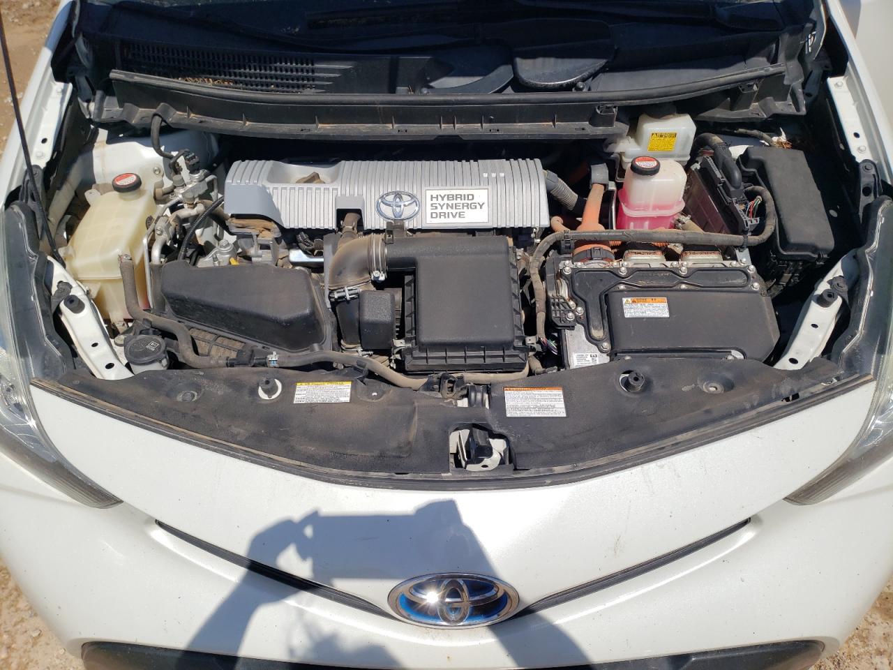 JTDZN3EU8GJ042121 TOYOTA PRIUS 2016