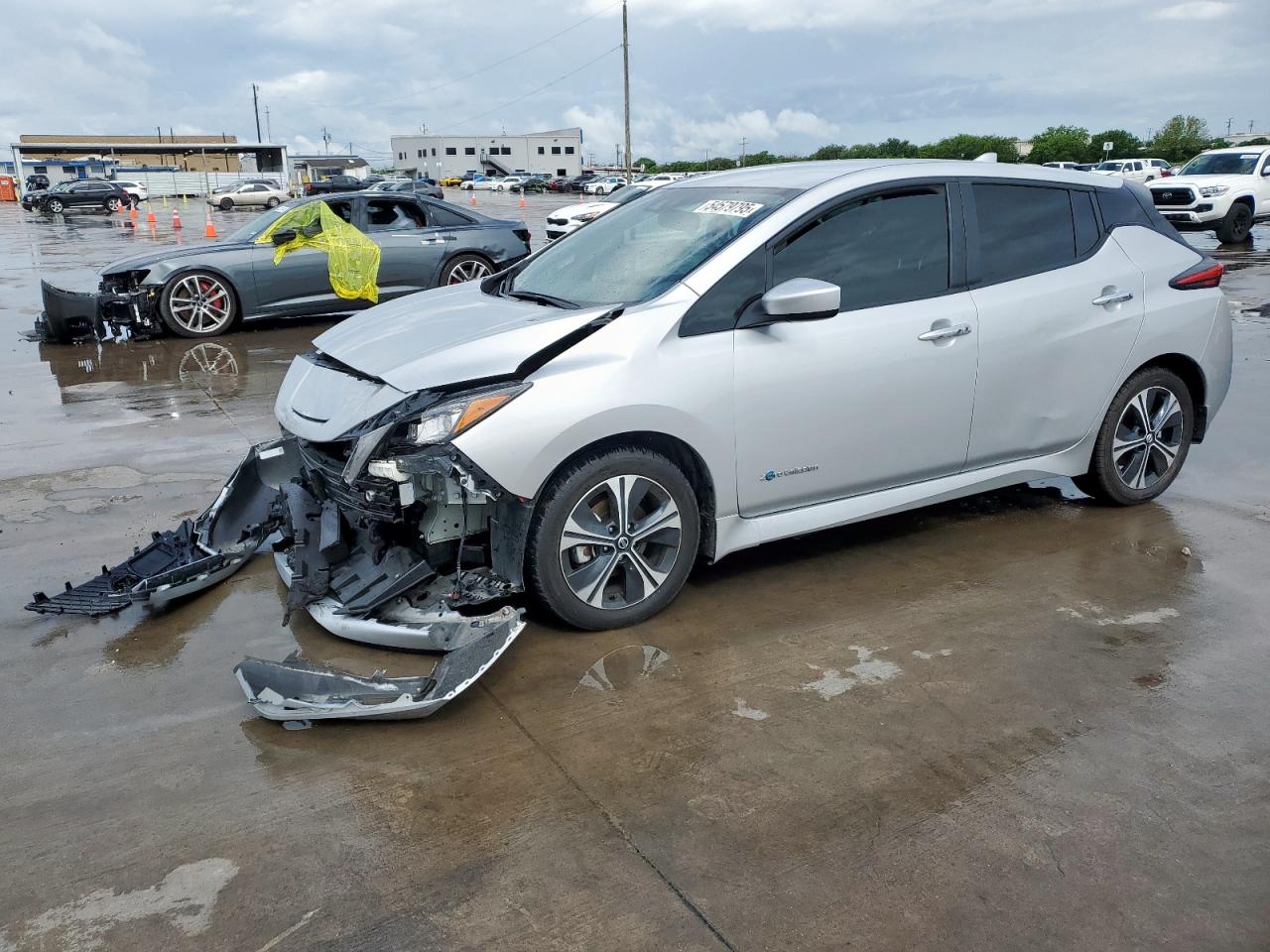 2019 Nissan Leaf S Plus за продажба в Grand Prairie, TX - Front End