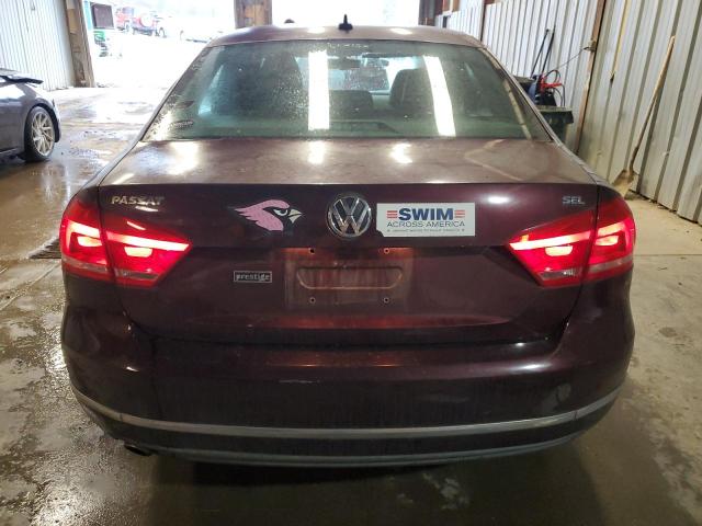  VOLKSWAGEN PASSAT 2012 Burgundy