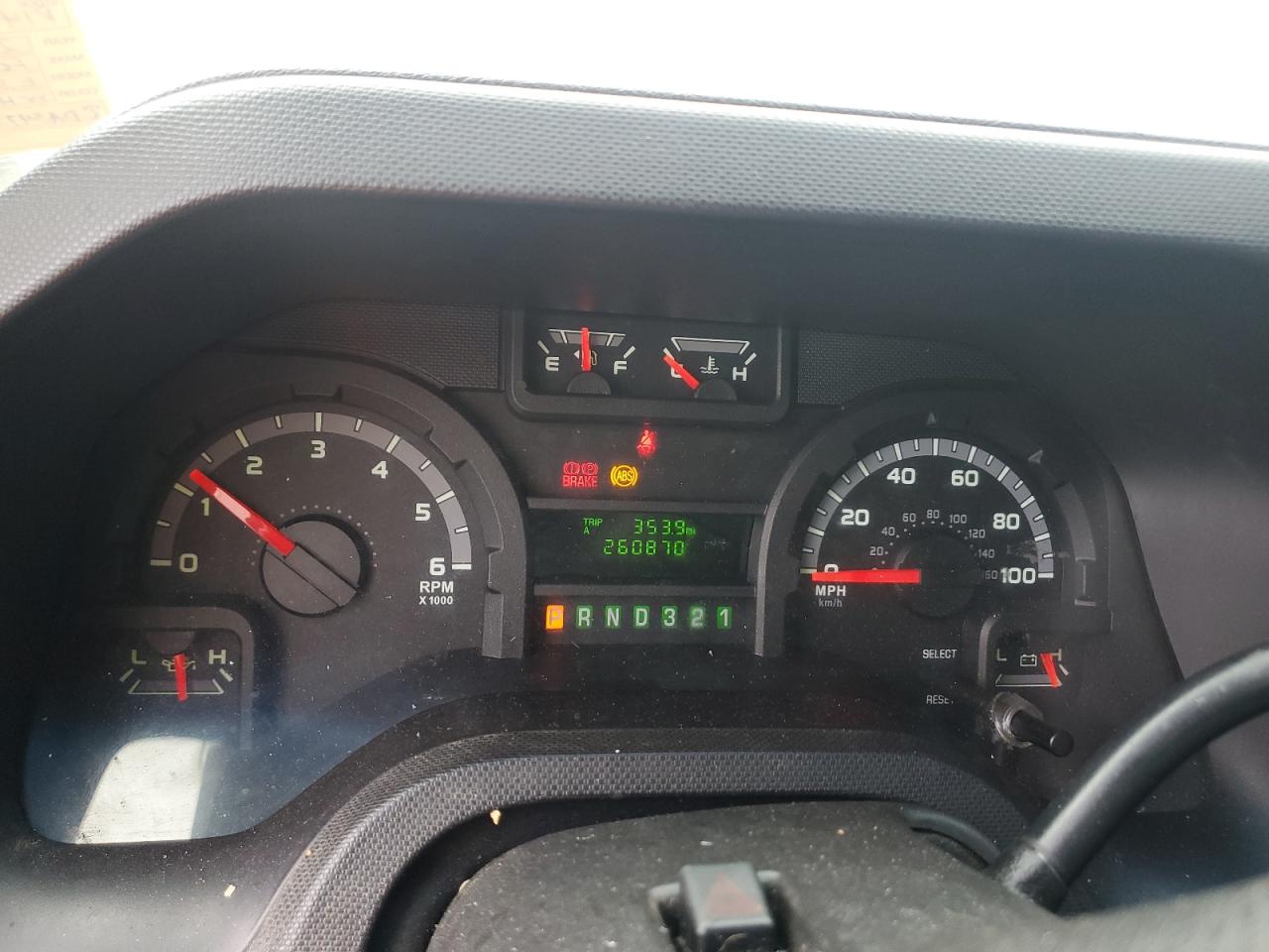 2012 Ford Econoline E350 Super Duty Cutaway Van VIN: 1FDWE3FS5CDA34756 Lot: 53709895