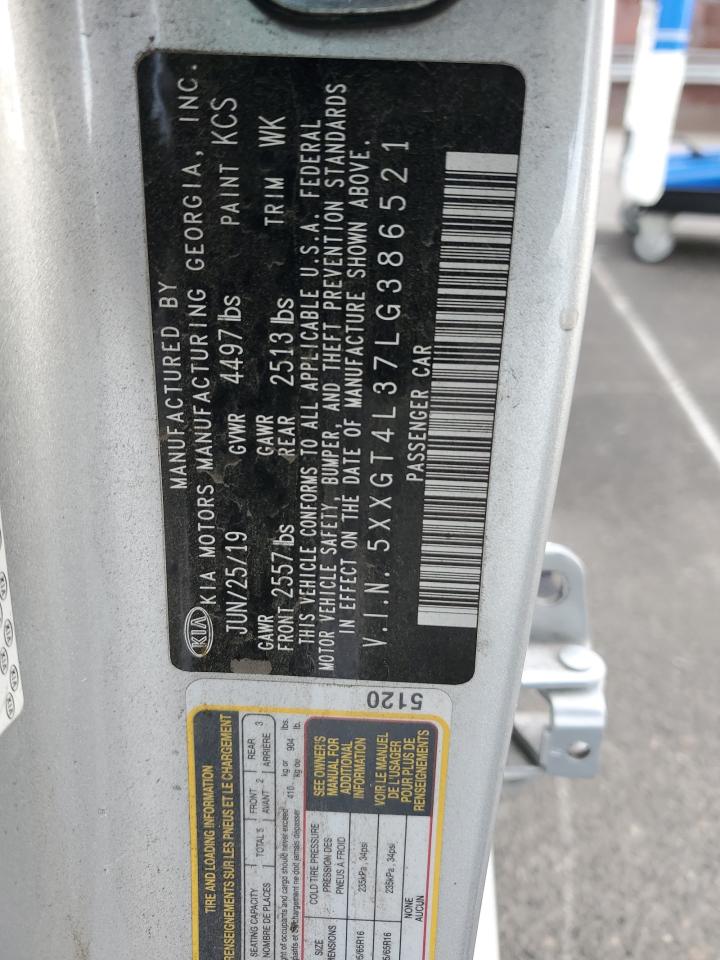 5XXGT4L37LG386521 KIA OPTIMA 2020