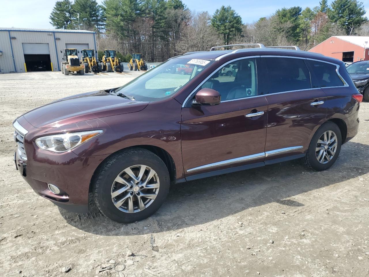 2014 Infiniti Qx60 за продажба в Mendon, MA - Rear End