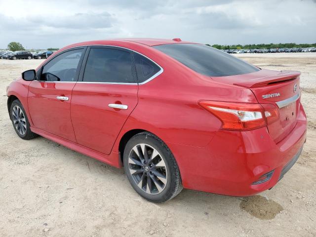  NISSAN SENTRA 2016 Czerwony