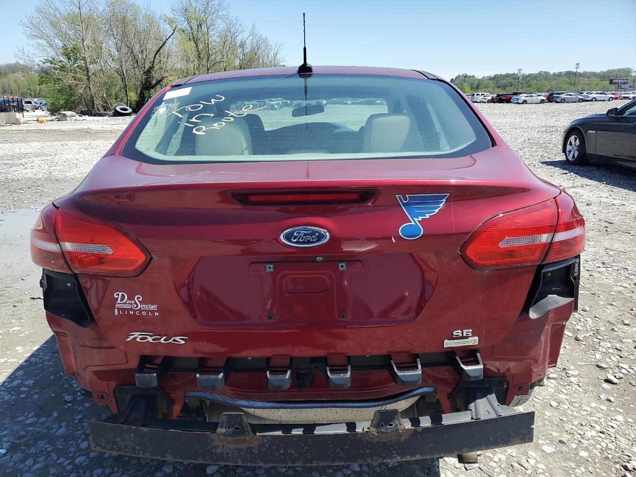 1FADP3FEXGL360232 FORD FOCUS 2016
