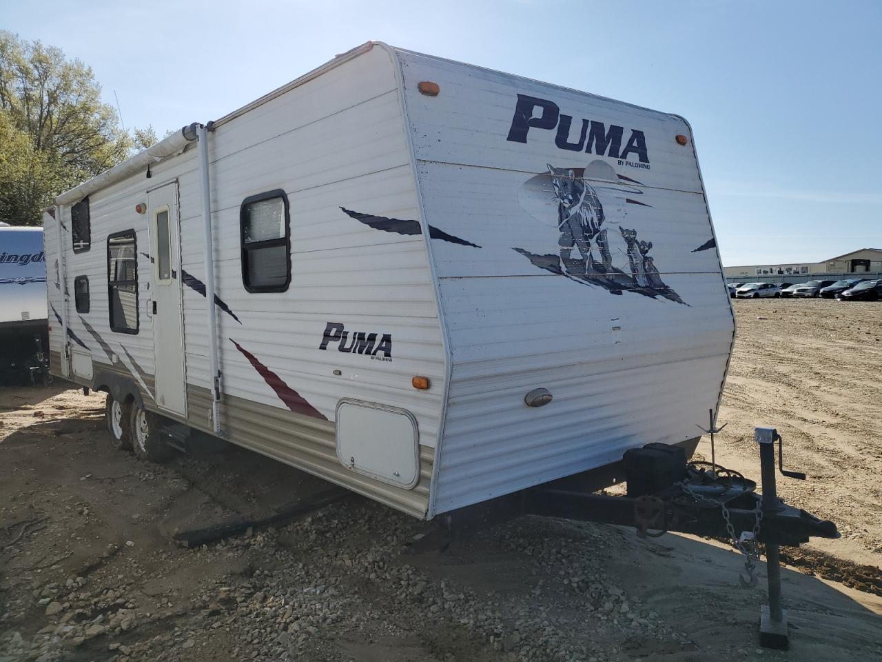 2008 Palomino Puma за продажба в Columbia, MO - Top/Roof