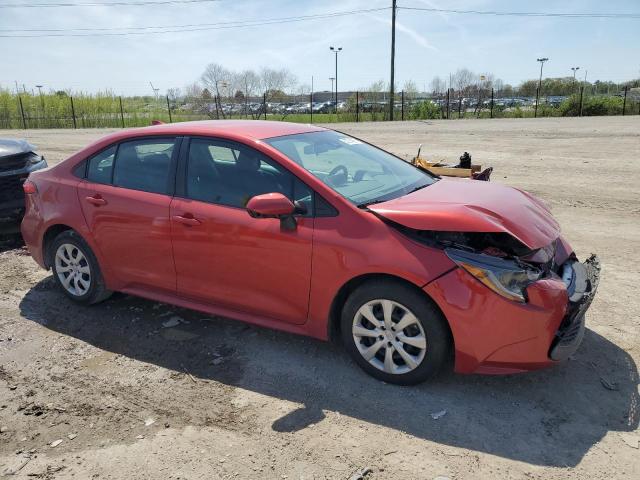  TOYOTA COROLLA 2021 Красный
