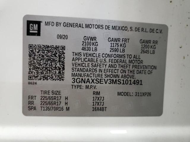 2021 CHEVROLET EQUINOX LS
