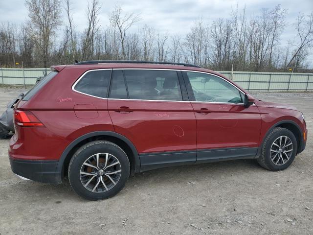  VOLKSWAGEN TIGUAN 2019 Червоний