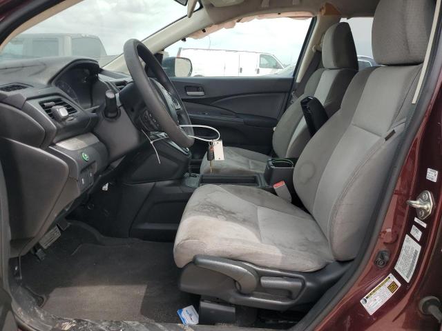 Паркетники HONDA CRV 2016 Бордовый