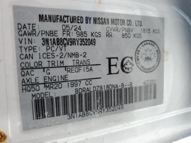2024 NISSAN SENTRA SV  