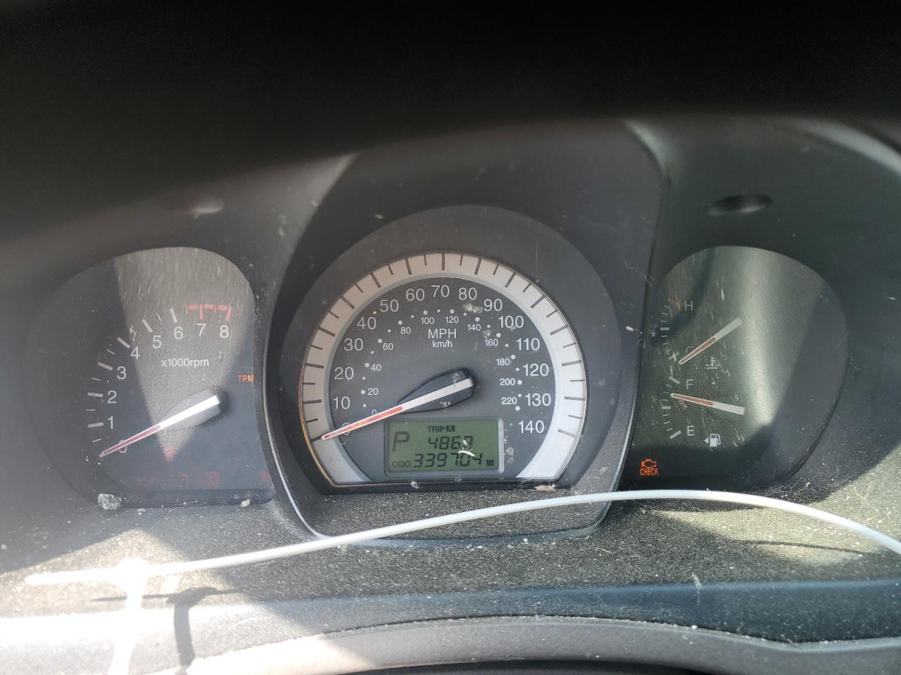 2007 Kia Spectra Ex VIN: KNAFE121575420323 Lot: 55063955