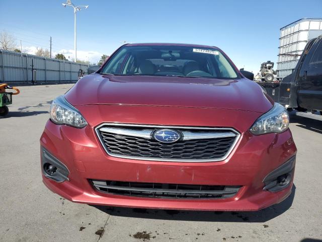  SUBARU IMPREZA 2018 Бургунди
