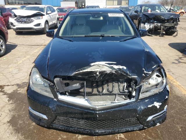  MERCEDES-BENZ C-CLASS 2012 Czarny