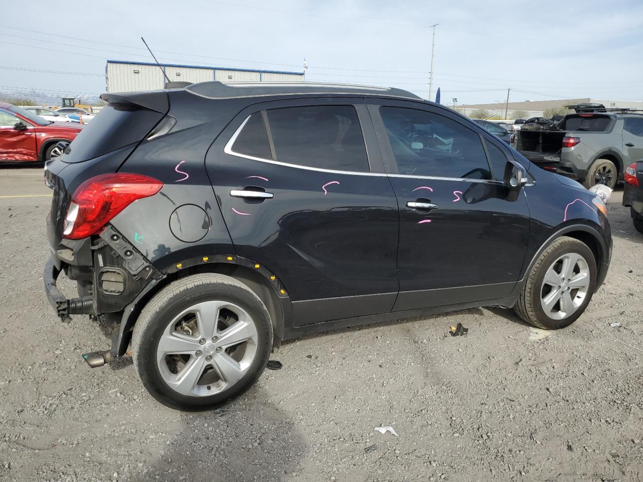 2015 BUICK ENCORE with REAR END damage, VIN KL4CJASB5FB237170