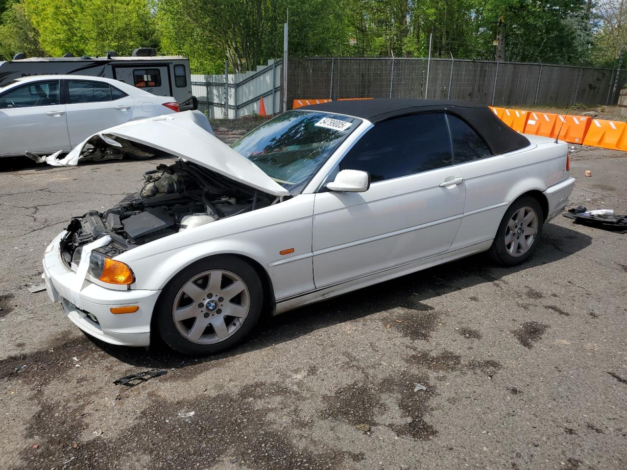 2001 Bmw 325 Ci на продаже в Portland, OR - Front End