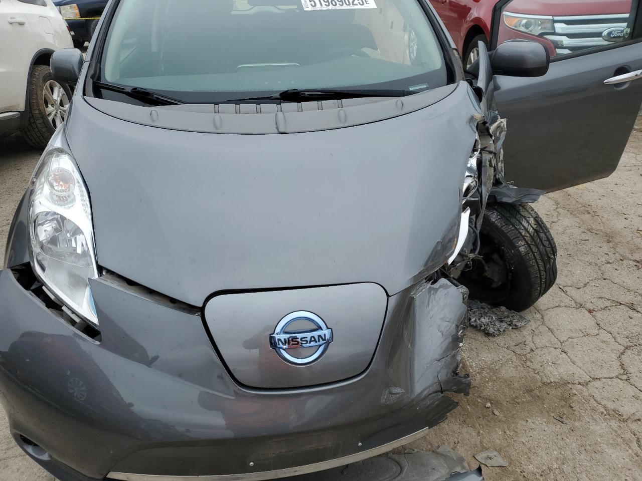 2017 Nissan Leaf S VIN: 1N4BZ0CP0HC302587 Lot: 51989025