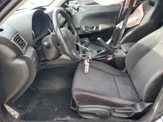  SUBARU WRX 2012 Чорний