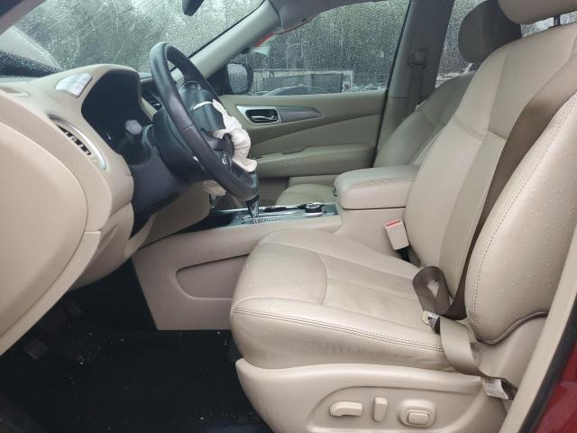  NISSAN PATHFINDER 2017 Red