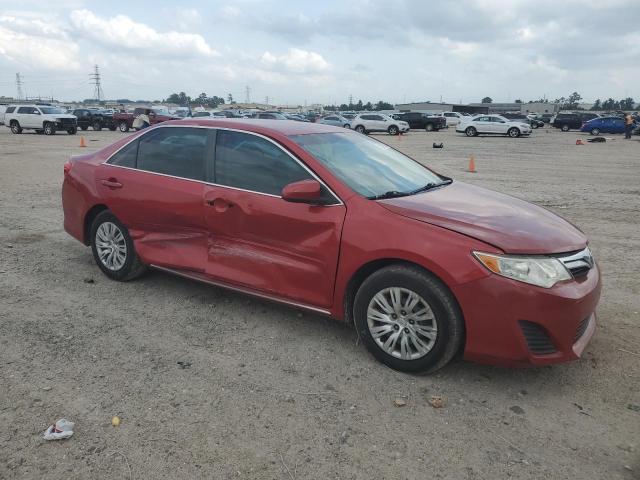 TOYOTA CAMRY 2013 Red