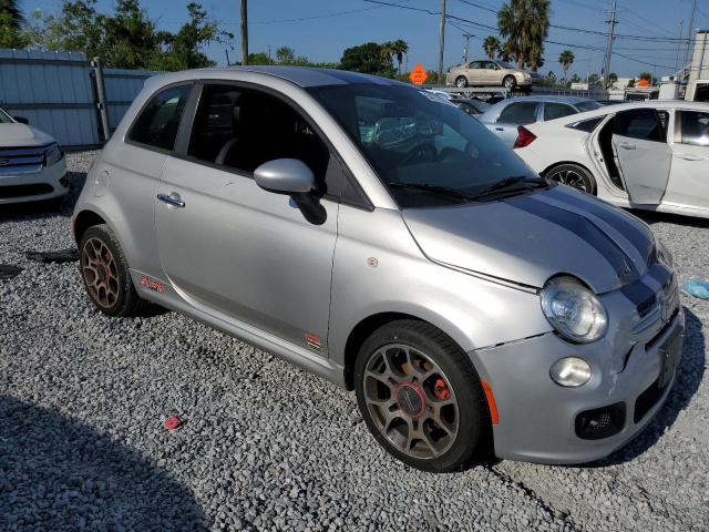  FIAT 500 2012 Srebrny